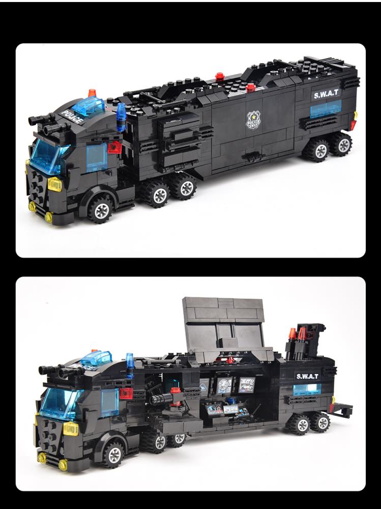 SWAT Polizeistation LKW Model B